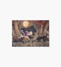 Running With Monsters - Kitsune Fox Yokai Art Board