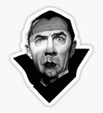 Dracula Bela Lugosi Satire Sticker