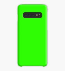 Plain Lime green Case/Skin for Samsung Galaxy