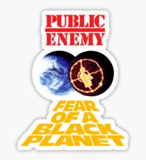p.e. fear of a black planet Sticker