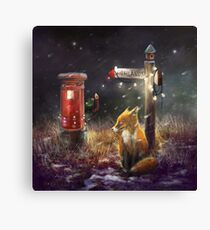 "Postfox" Canvas Print