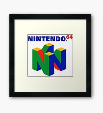 Nintendo 64 Framed Print