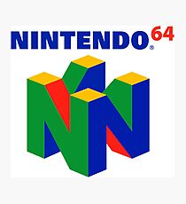Nintendo 64 Photographic Print