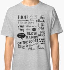 Camiseta clásica Flicker Songs | Niall Horan