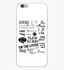 Flicker Songs | Niall Horan iPhone Case
