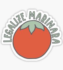 Legalize Marinara Sticker