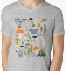 Fairy Garden V-Neck T-Shirt