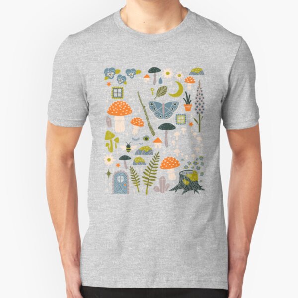Fairy Garden Slim Fit T-Shirt