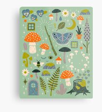Fairy Garden Metal Print