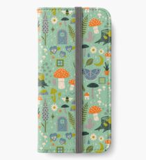 Märchengarten iPhone Flip-Case/Hülle/Skin