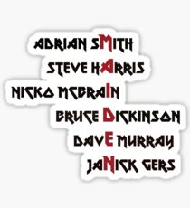 Iron Maiden Sticker