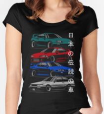 JDM Legends Women's Fitted Scoop T-Shirt