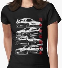 JDM Legends Women's Fitted T-Shirt