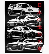 JDM Legends Poster
