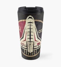 CCCP Space Shuttle Emblem Travel Mug