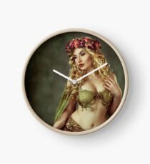 Spring Fairy Clock