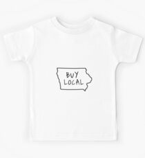 IOWA: Buy Local Kids T-Shirt