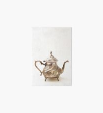 Moroccan Silver Teapot Art Board