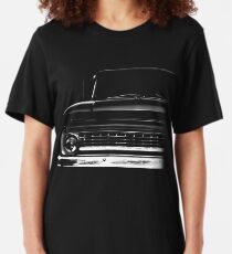 1963 Chevrolet C-10, Apache Pickup Slim Fit T-Shirt