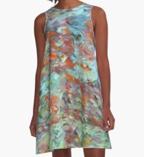 Farben des Windes A-Linien Kleid