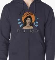 Lana Del Rey Zipped Hoodie