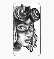 Goggle Girl. Case/Skin for Samsung Galaxy