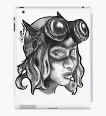 Goggle Girl. iPad Case/Skin