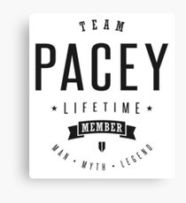 Team Pacey Canvas Print
