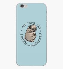 Chubby pug iPhone Case