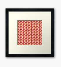 Pink Ducky Momo Framed Print