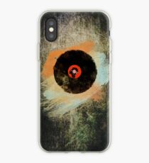 Vinyl Record Retro T-Shirt - Vinyl Records New Grunge Design iPhone Case