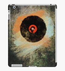 Vinyl Record Retro T-Shirt - Vinyl Records New Grunge Design iPad Case/Skin