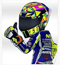 Valentino Rossi: Posters | Redbubble