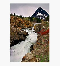 Glacier NP Stream 1 Photographic Print