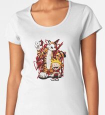 Calvin and Hobbes Women's Premium T-Shirt