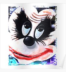 Dark mickey t-shirt Poster