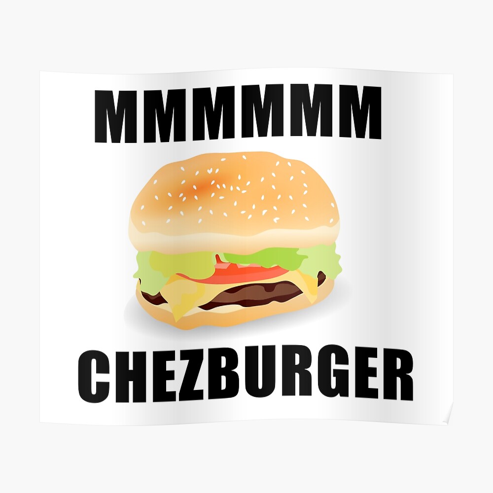 chezburger noob jenr8d póster