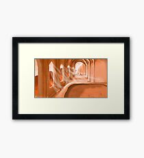 Martian Cathedral Framed Print