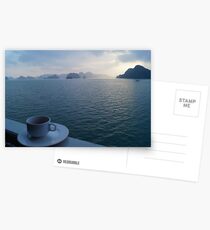 Cuppa at Halong Bay Postcards