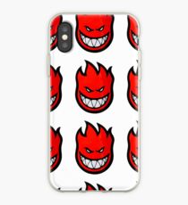 Spit Fire Devil iPhone Case