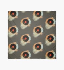 Vinyl Record Retro T-Shirt - Vinyl Records Modern Grunge Design Scarf
