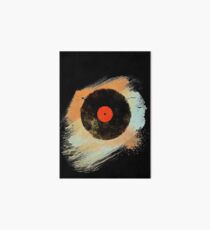 Vinyl Record Retro T-Shirt - Vinyl Records Modern Grunge Design Art Board