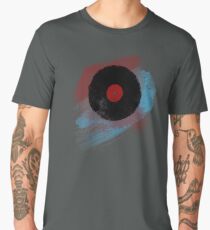 Vinyl Record - Modern Vinyl Records Grunge Design - Tshirt and more Men's Premium T-Shirt