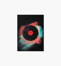 Vinyl Record - Modern Vinyl Records Grunge Design - Tshirt and more Art Board