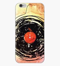 Enchanting Vinyl Records Grunge Art iPhone Case