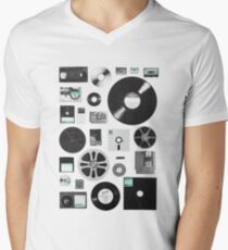 Data Men's V-Neck T-Shirt