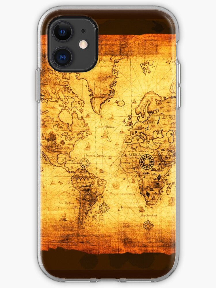 Vintage World Map 1801 iphone 11 case Vintage World Map 1801 iphone 11 case