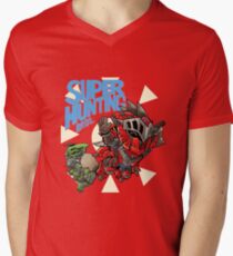 Super Hunting Bros Men's V-Neck T-Shirt