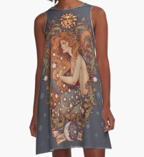 COSMIC LOVER - Color version A-Line Dress