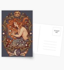 COSMIC LOVER - Color version Postcards